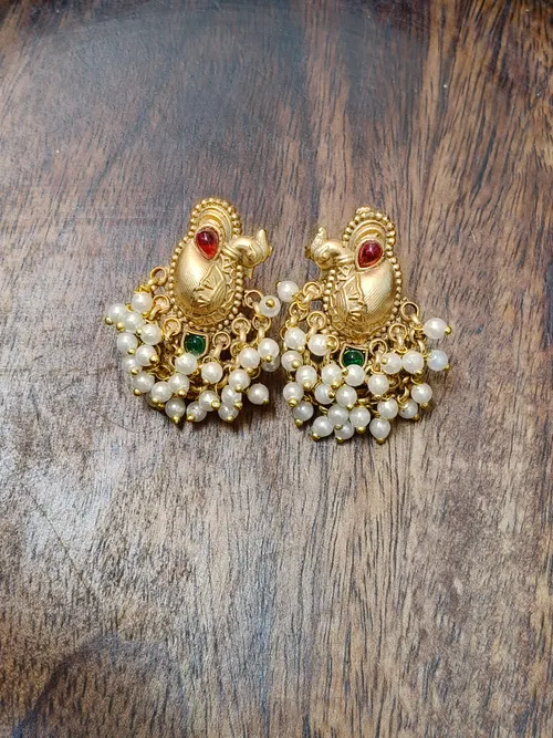 Peacock Earring 03